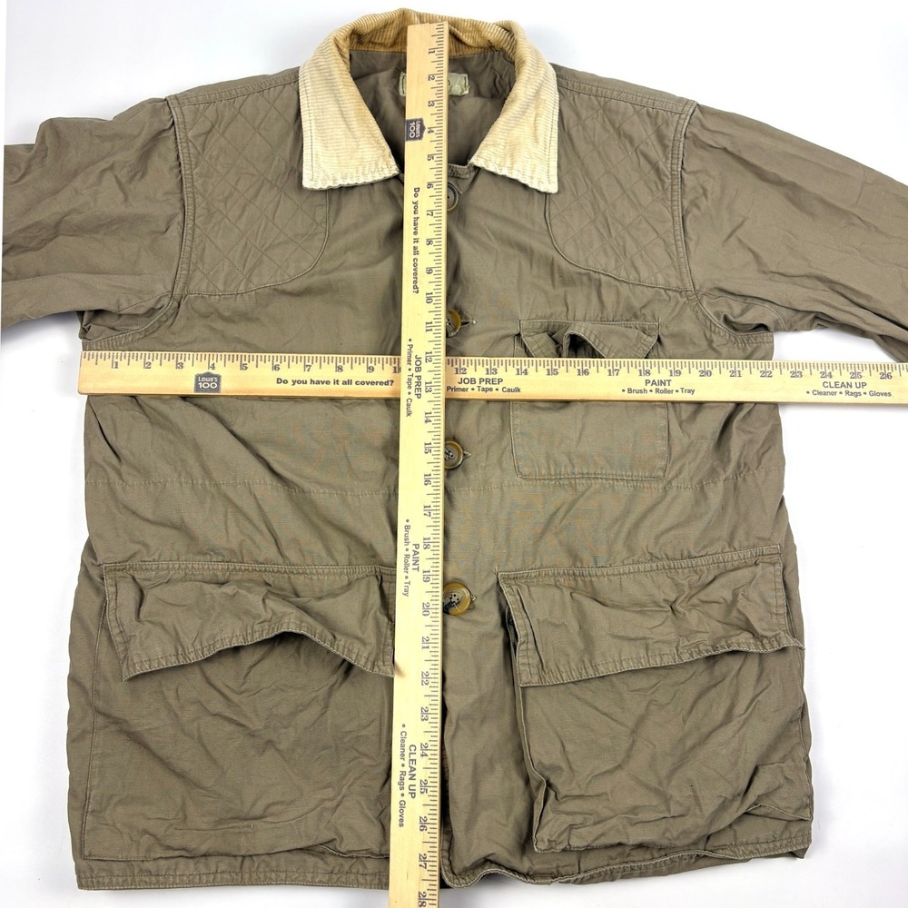 VTG 80s RedHead Saddlerock Bird Hunting Jacket Mens Sz M Tan Side Loading Pouch - Picture 6 of 16
